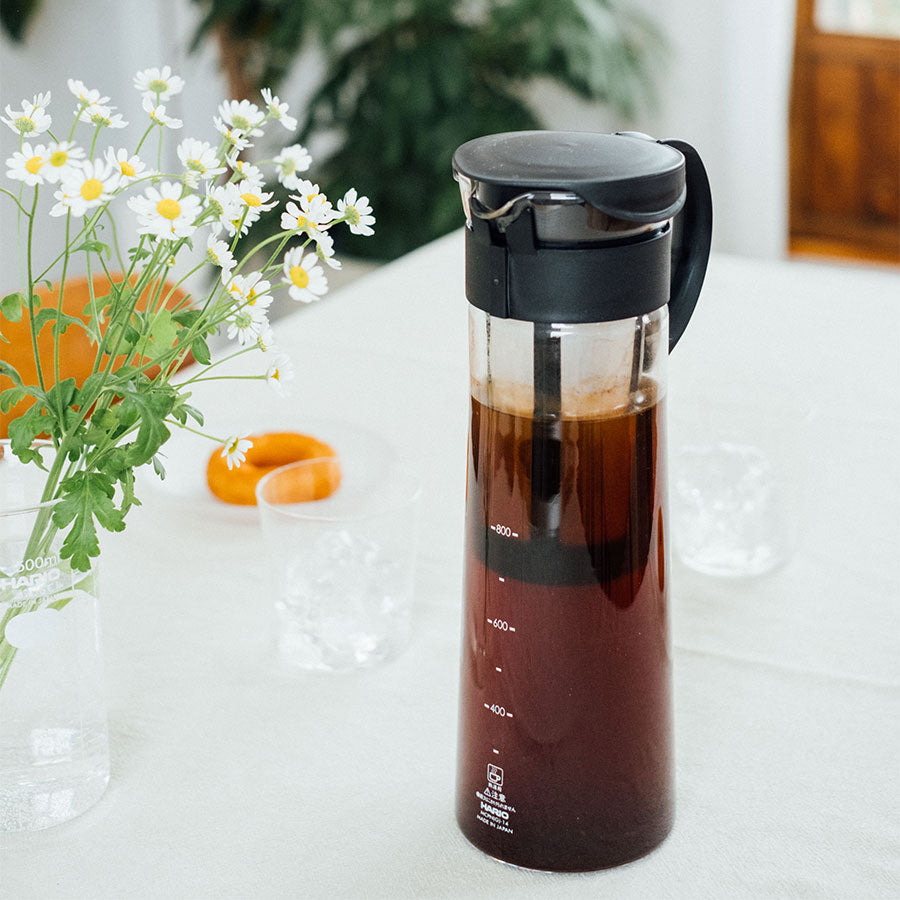 Hario Cold Brew Kaffeebereiter Mizudashi Coffee Pot 1l schwarz