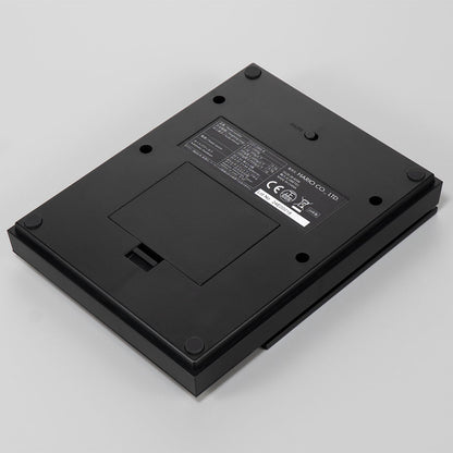 Hario Waage Polaris Coffee Scale mit Timer und Ratio-Anzeige, Unterseite der Waage