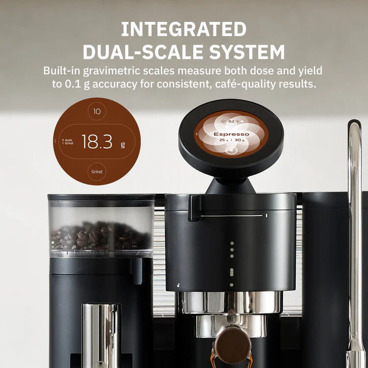 Timemore Meraki Espressomaschine mit integr. Mühle + Waage mieten mtl.