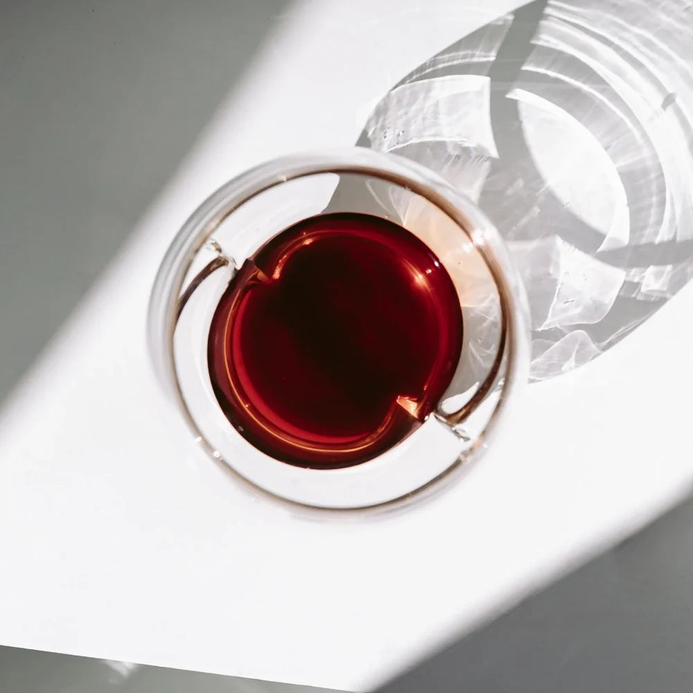 Icosa Aeresso Espresso Glass Ambeiente mit Schatten