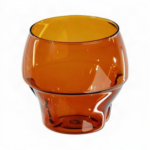 Icosa Aeresso Espresso Glass 190 ml Amber Seitenansicht
