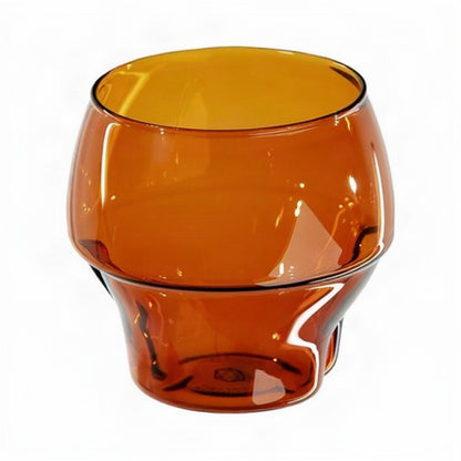 Icosa Aeresso Espresso Glass 190 ml Amber Seitenansicht