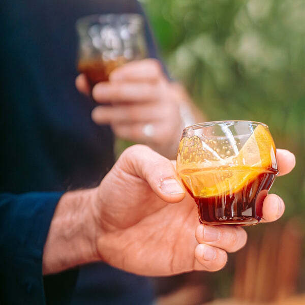Icosa Aeresso Go Espresso Glass 85 ml beim Espresso Tasting