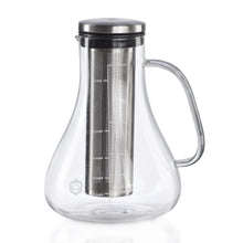 Icosa Arctic Cold Brew Coffee System 1,56 L mit Edelstahlfilter und Glaskaraffe