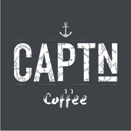 CAPTN Coffee Logo 2024 refreshed new grey