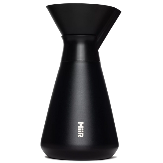 MiiR New Standard Carafe 1 l schwarze Pour-Over Karaffe aus Edelstahl