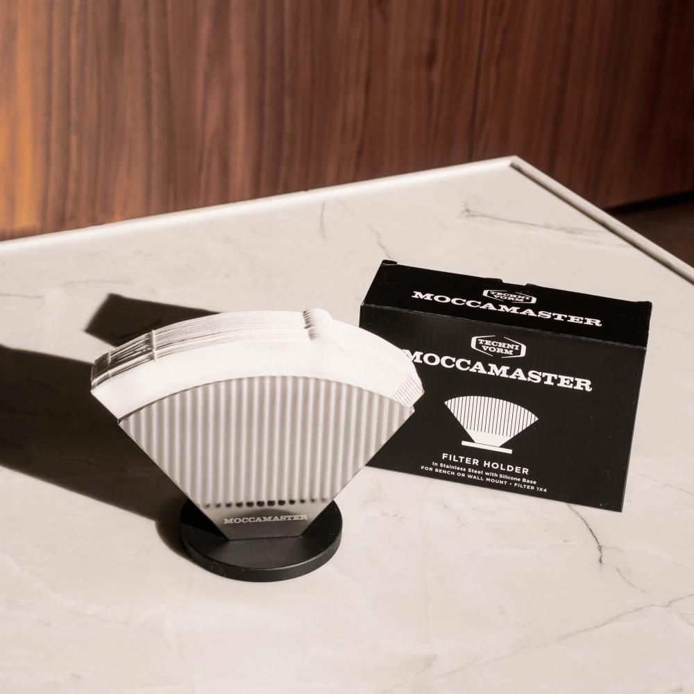 Moccamaster Filterhalter, Edelstahl, Filter Nr. 4