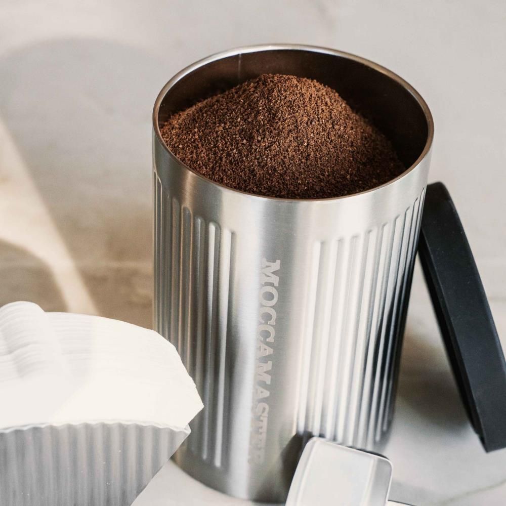 Moccamaster Kaffeedose, Edelstahl – CAPTN Coffee