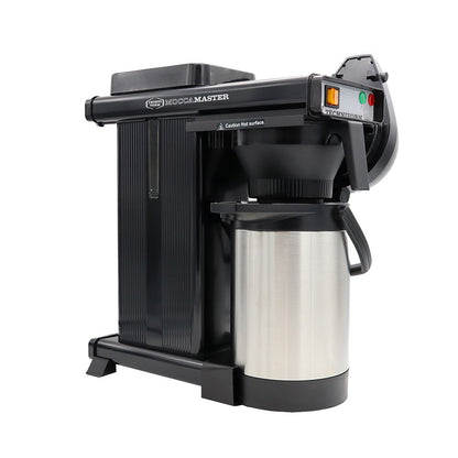 Moccamaster Thermoserve Filterkaffeemaschine, mit Pumpkanne darunter