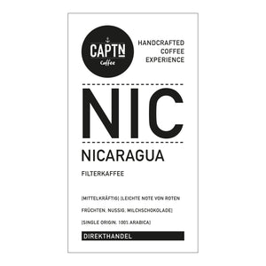 Etikett Nicaragua Kaffee