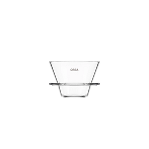 OREA O1 Dripper Tritan Clear – Flat-Bottom Coffee Filter for 1 Cup