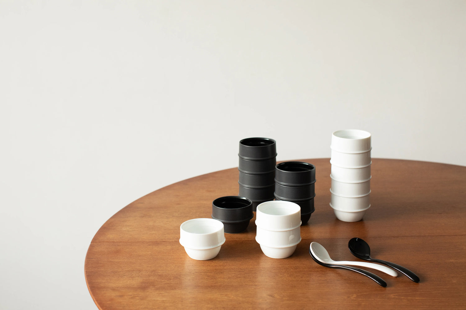 Origami Cupping Bowls Black & White