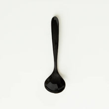 Load image into Gallery viewer, Origami Cupping Spoon Porzellan schwarz