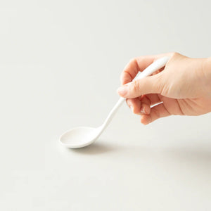 Origami Cupping Spoon Porzellan weiß
