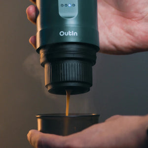 OutIn Nano tragbare elektrische Espressomaschine für unterwegs - EM 2024 DEAL