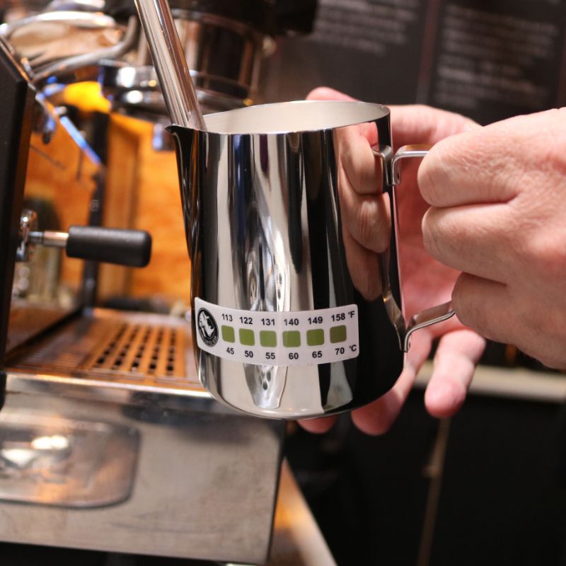 Rhinowares Accutemp Stick-on Milk Thermometer 3 Pack, Thermometer auf Milchkännchen