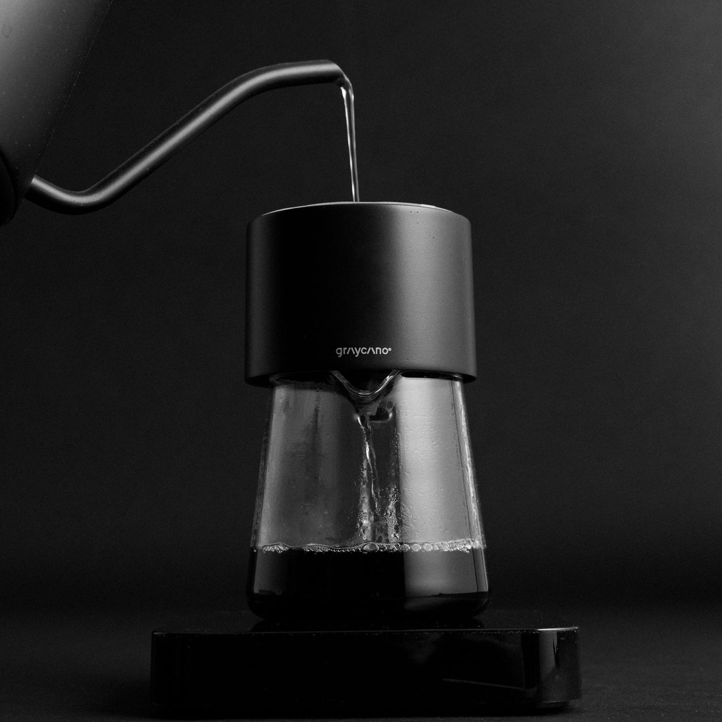 Zubereitung mit Sibarist FAST Graycano Papierfilter in Graycano Dripper