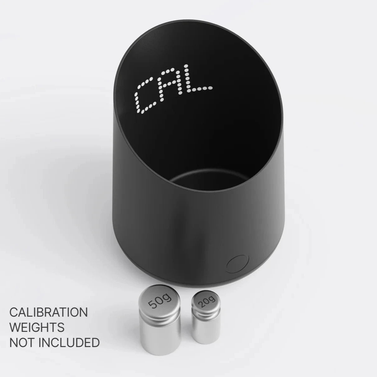 Subminimal Subscale Digital Coffee Dosing Cup