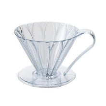 Laden Sie das Bild in den Galerie-Viewer, CAFEC Handfilter Flower Dripper Tritan - Made in Japan Clear