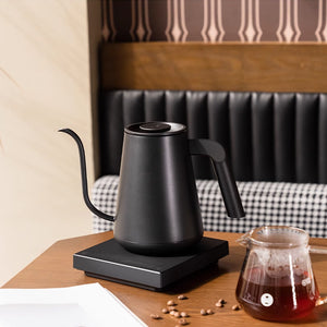 Timemore Fish Smart Pro Kettle Black mit Timemore Coffee Server