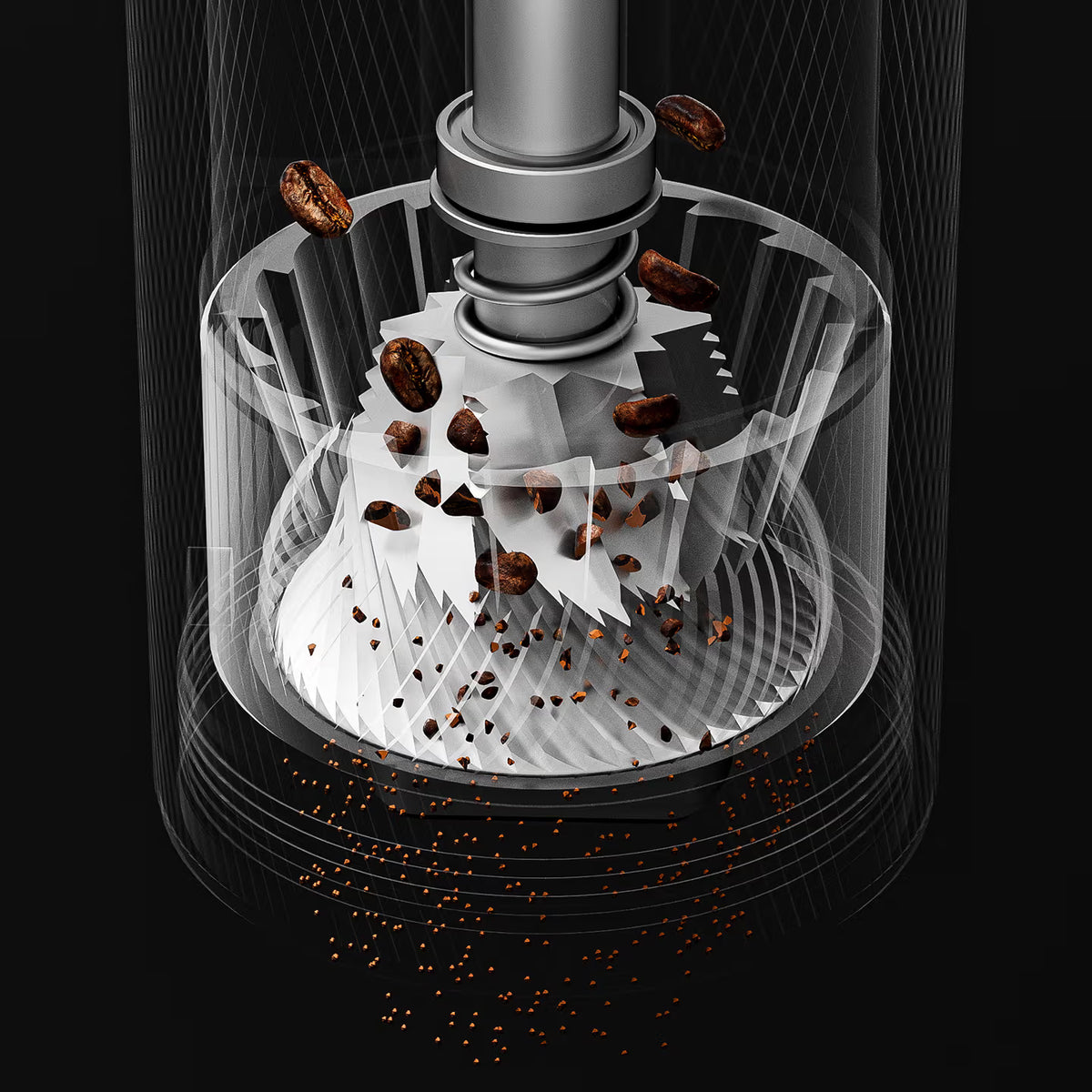 48 mm TriB-048-I Mahlwerk der Timemore Chestnut S5 Pro Handkaffeemühle
