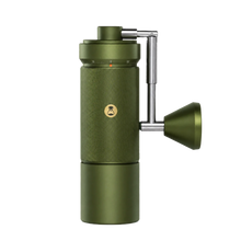 Timemore Chestnut S5 Pro Handkaffeemühle in Grün mit klappbarer Kurbel