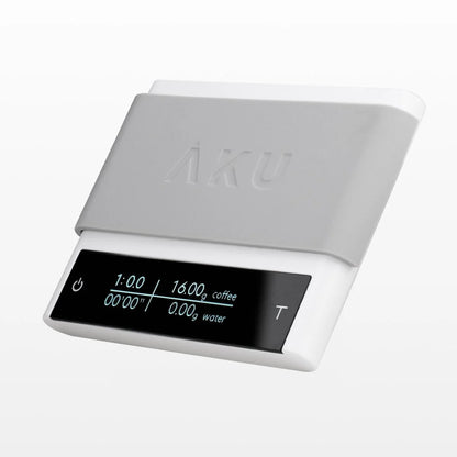 Varia Aku Mini Scale Digitale Waage mit USB-C White, Display