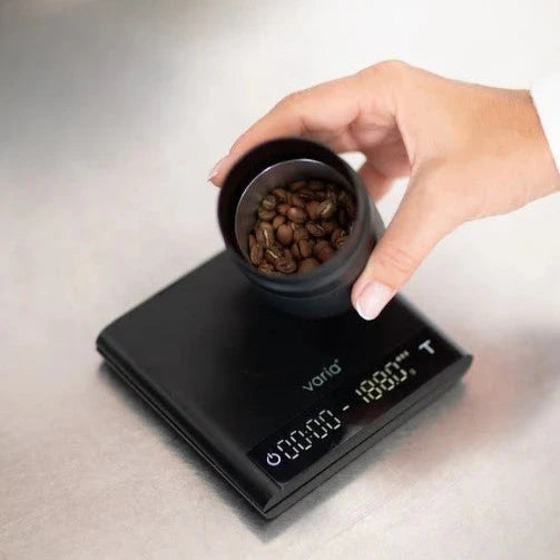 Varia Aku Scale Digitale Waage Black