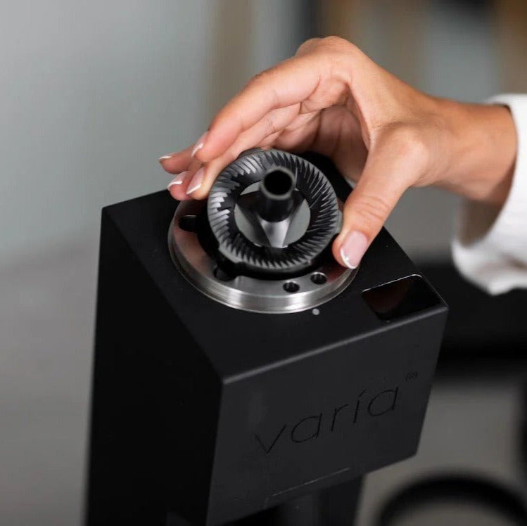 Varia VS6 Grinder elektrische Kaffeemühle Black
