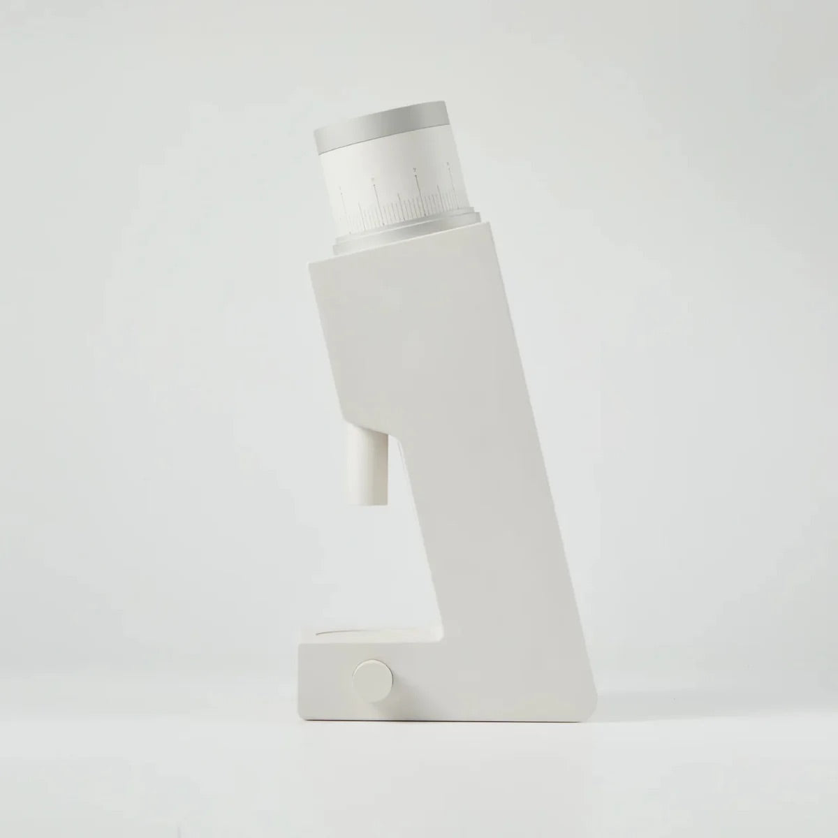 Varia VS6 Grinder elektrische Kaffeemühle White, Seitenansicht