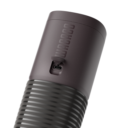 Wacaco Pixapresso tragbare elektrische Espressomaschine für unterwegs Dark Burgundy