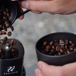Zebrang Coffee Canister Bohnenbehälter für unterwegs 50 g