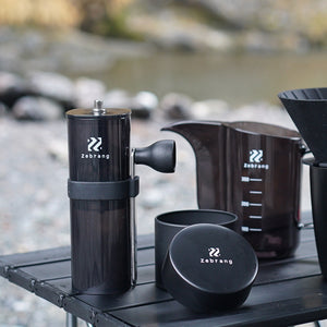 Zebrang Outdoor Ceramic Coffee Mill Kaffeemühle für unterwegs
