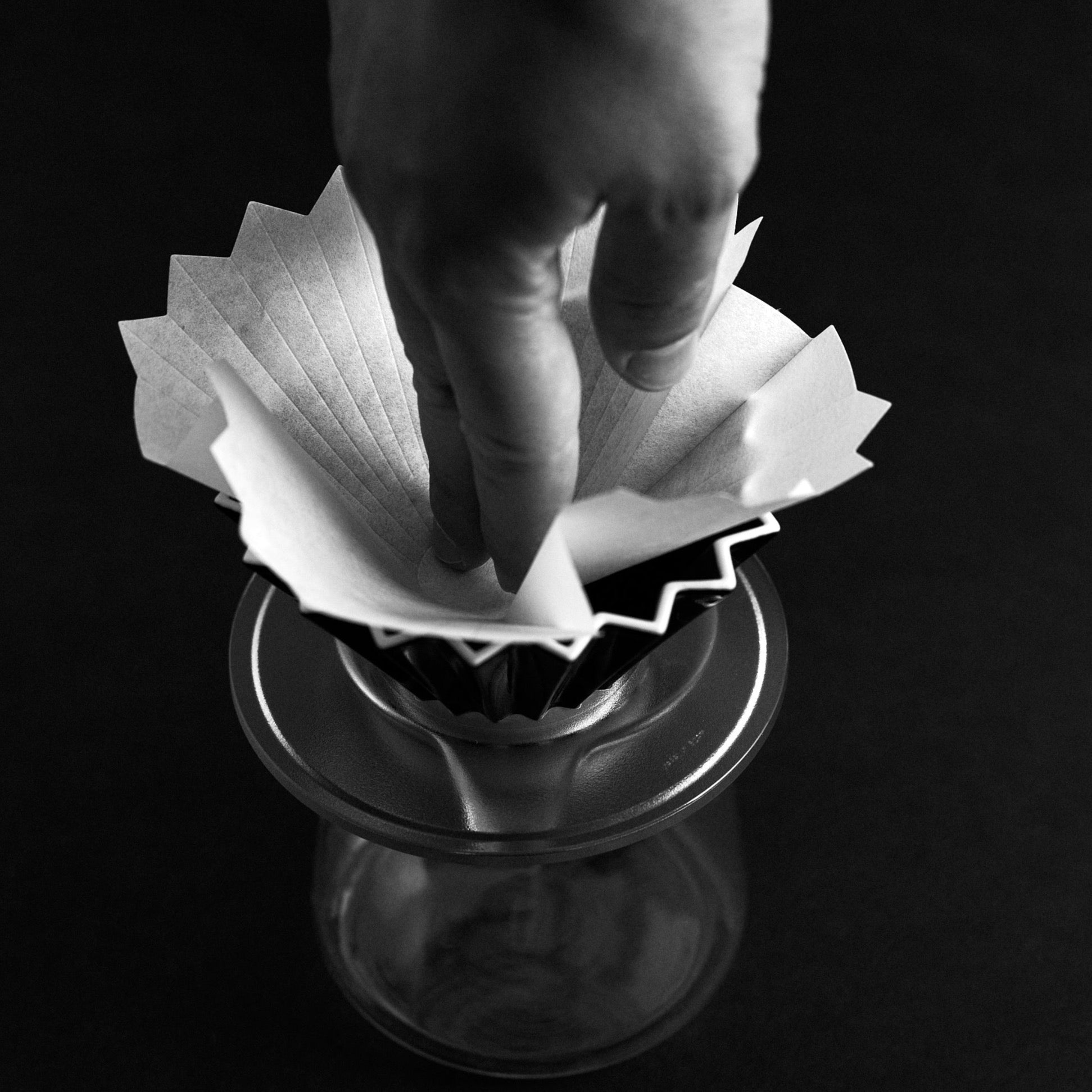 Sibarist FAST Origami S Papierfilter für Origami Dripper S Verwendung