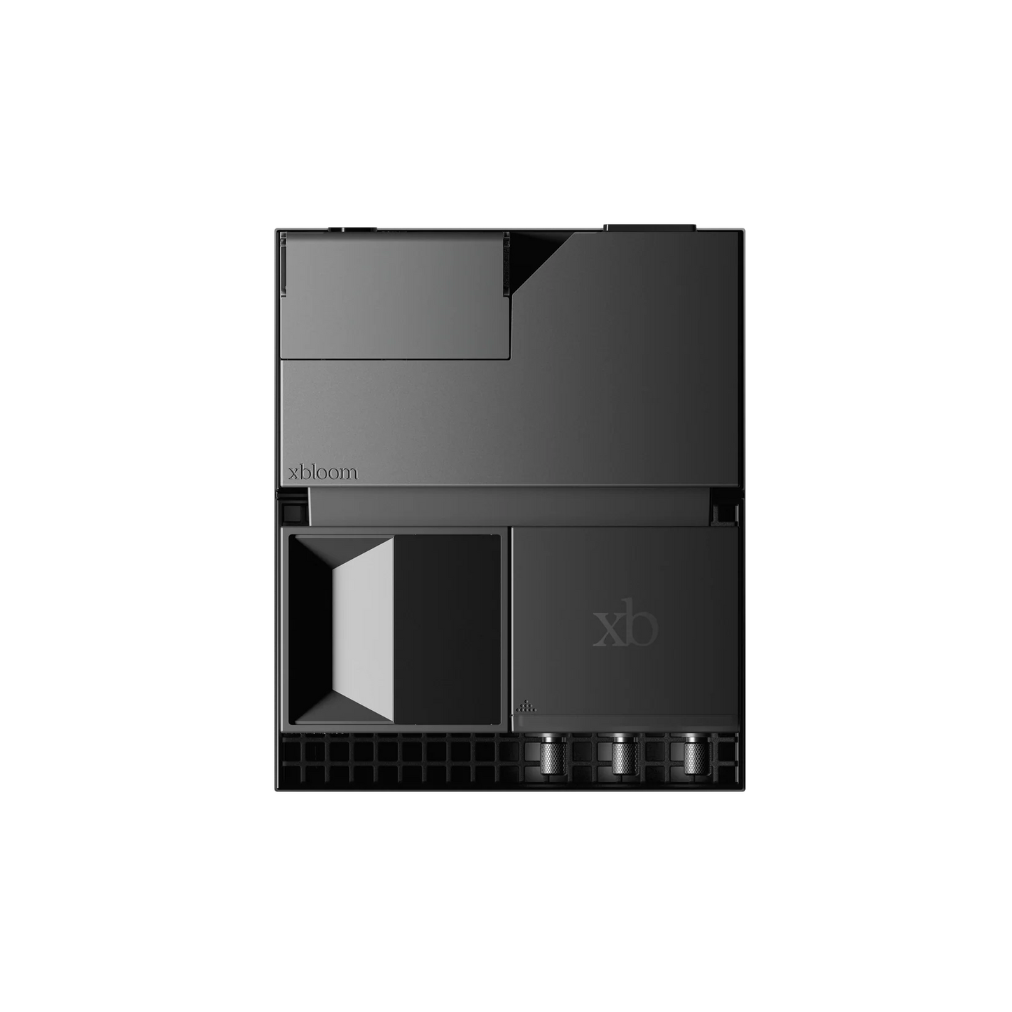 xBloom Studio Pour-over Maschine mit integr. Mühle, Midnight Black, Ansicht von oben