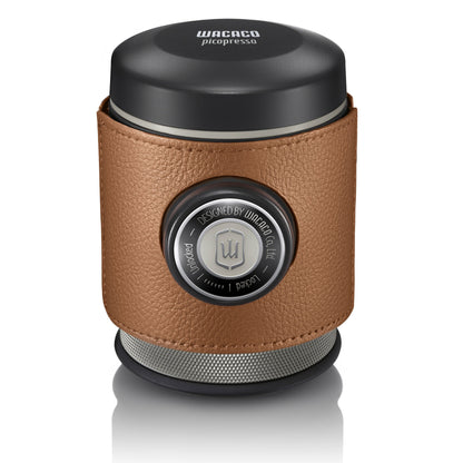 Wacaco Picopresso Protective Sleeves Schutzhüllen, Picopresso mit brauner Hülle