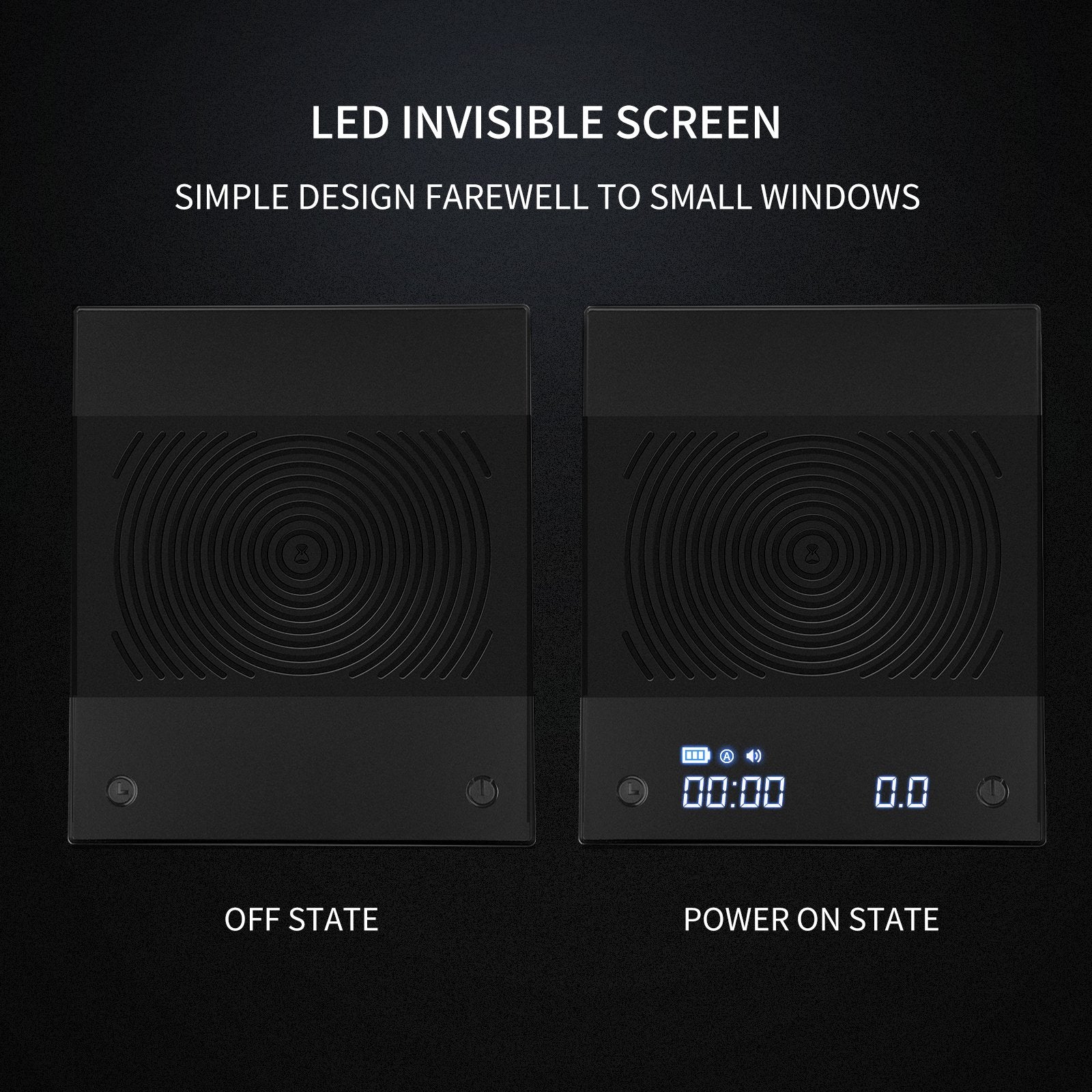 Timemore Black Mirror Basic Plus Digitale Waage mit USB-C