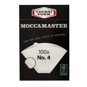 Moccamaster Kaffeefilter Nr. 4 – 100 Original Papierfilter