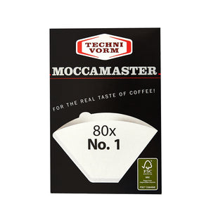 Moccamaster Kaffeefilter Nr. 1, 80 Stück für Cup-One