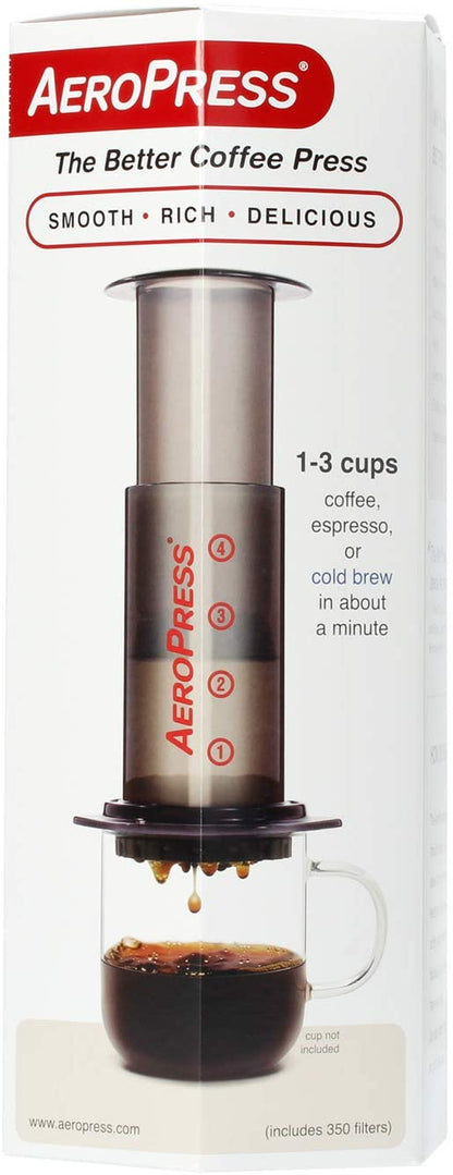 Aeropress Kaffeebereiter Umverpackung