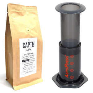 Guatemala Filterkaffee mit Aeropress Kaffeebereiter