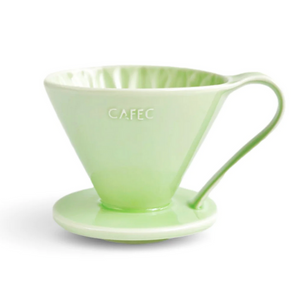CAFEC Handfilter Arita Flower Dripper Green