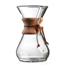 Load image into Gallery viewer, Chemex Kaffeekaraffe aus Glas für 8 Tassen