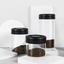 Load image into Gallery viewer, Timemore Glass Canister verschiedene Größen, mit Kaffeebohnen