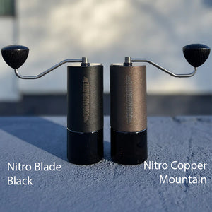 Comandante Kaffeemühle C40 MK4 Nitro Blade | Copper Mountain und Black im Vergleich