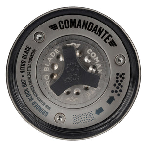 Comandante Kaffeemühle C40 MK4 Nitro Blade | Special Coating - Burgundy