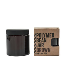 Laden Sie das Bild in den Galerie-Viewer, Comandante Polymer Bean Jar Bohnenbehälter mit Deckel Braun