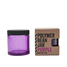 Laden Sie das Bild in den Galerie-Viewer, Comandante Polymer Bean Jar Bohnenbehälter mit Deckel Lila