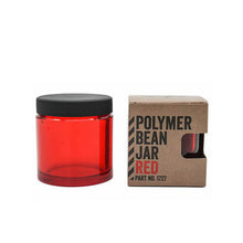 Load image into Gallery viewer, Comandante Polymer Bean Jar Bohnenbehälter mit Deckel Rot