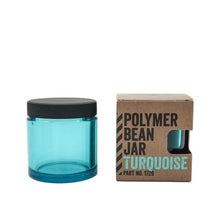 Load image into Gallery viewer, Comandante Polymer Bean Jar Bohnenbehälter mit Deckel Türkis
